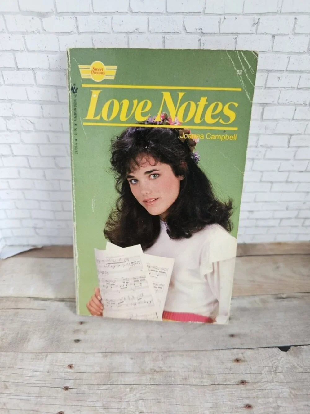 Vintage 80s Teen YA Romance Sweet Dreams Series #52 Love Notes Joanna Campbell